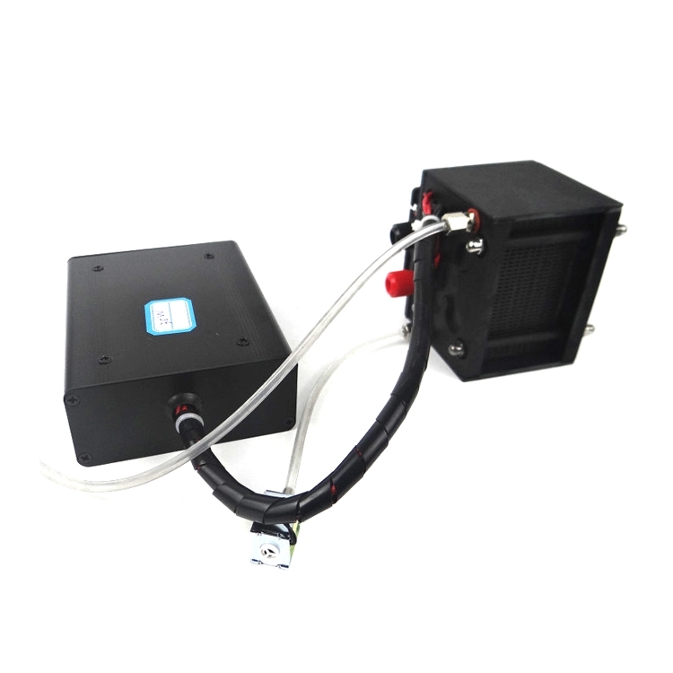 12v हाइड्रोजन ईन्धन सेल स्ट्याक 100w Pemfc स्ट्याक धातु द्विध्रुवी हाइड्रोजन ईन्धन सेल स्ट्याक किट