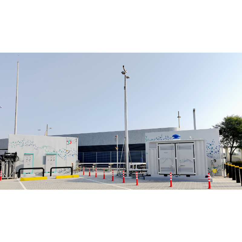 UAE मा पहिलो हाइड्रोजन इन्धन भर्ने स्टेशन आधिकारिक रूपमा सञ्चालनमा राखिएको थियो, र Hedrissen को पहिलो विदेशी व्यापार शो सफल भयो।